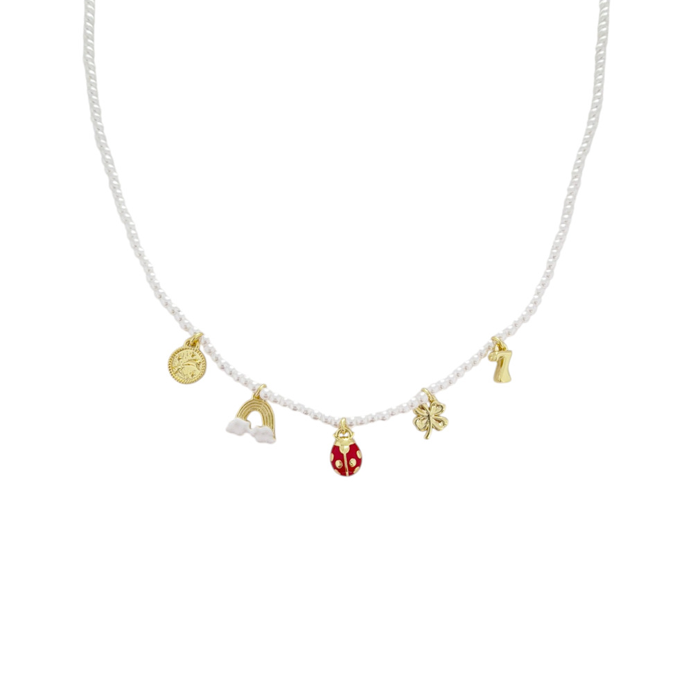 GORJANA Lucky Mini Charm Necklace - Picture 8 of 10